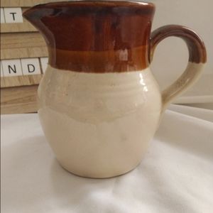 Unmarked brown and tan pottery